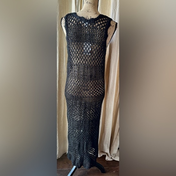 Mudpie Crocheted Maxi Dress NWT - Picture 4 of 12